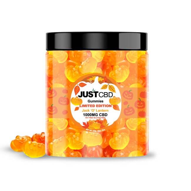 1000mg jack 'o' lantern gummies cbd