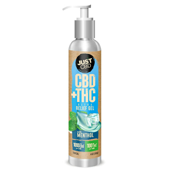 CBD+THC Ultra Relief Gel with Menthol 4oz – Just CBD Store