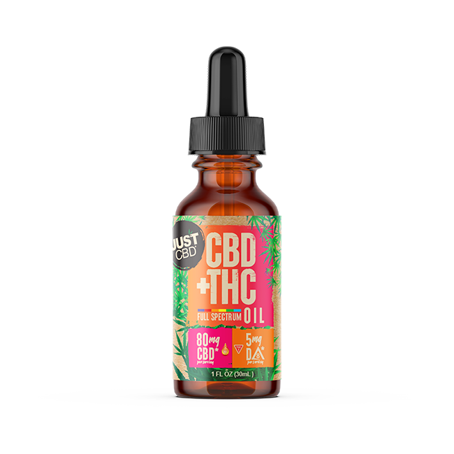 BUY CBD + THC Full Spectrum Oil - JustCBD – Just CBD Store