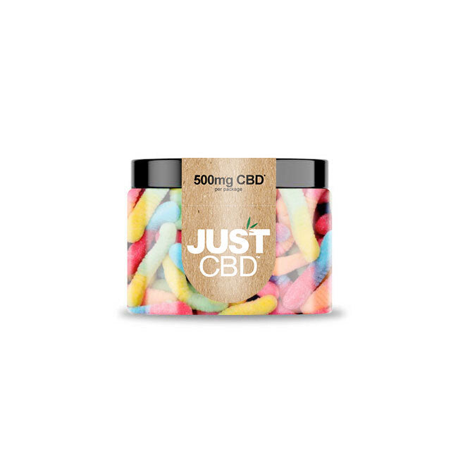 CBD Gummies 500mg Sour Worms