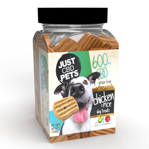 CBD Dog Treats – Chicken & Rice | JustCBD – Just CBD Store