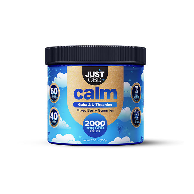 CBD+ Calm Mixed Berry Gummies – Just CBD Store