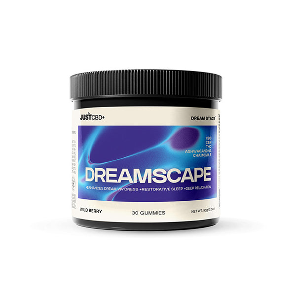 Dreamscape - CBD+CBN+THC Sleep Gummies – Just CBD Store