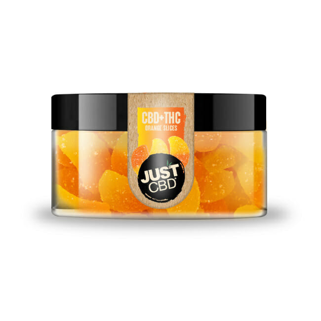 cbd+thc orange slices