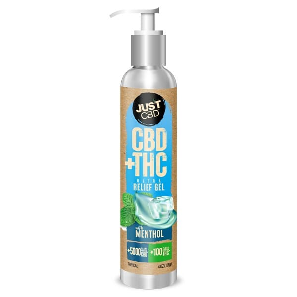 CBD+THC Ultra Relief Gel with Menthol 4oz – Just CBD Store