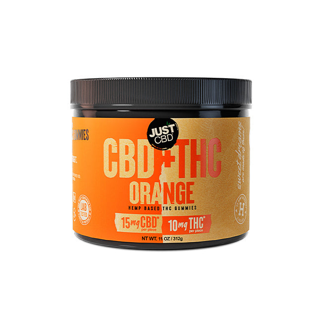 CBD + THC Orange Slices Gummies