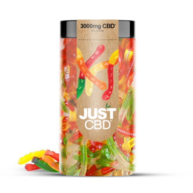 3000mg CBD gummies clear worms