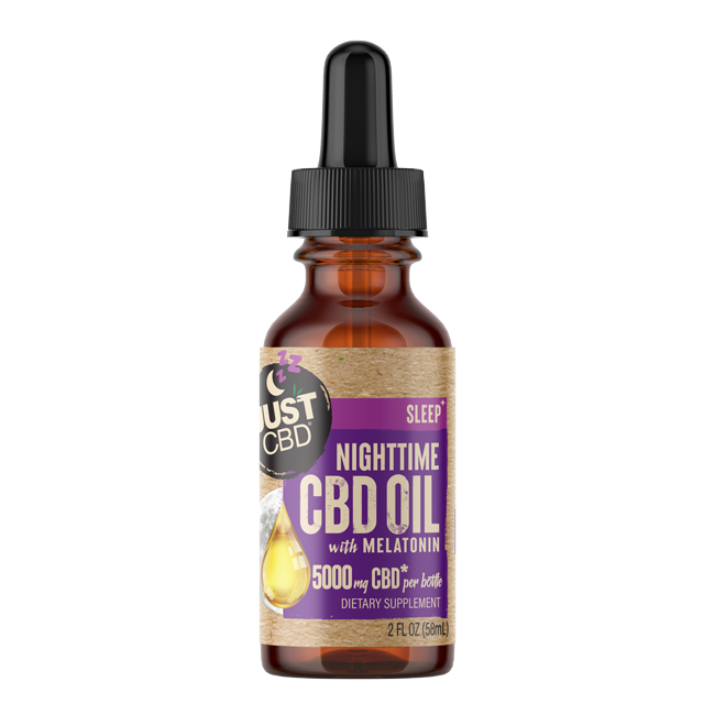 Nighttime CBD Oil Tincture with Melatonin