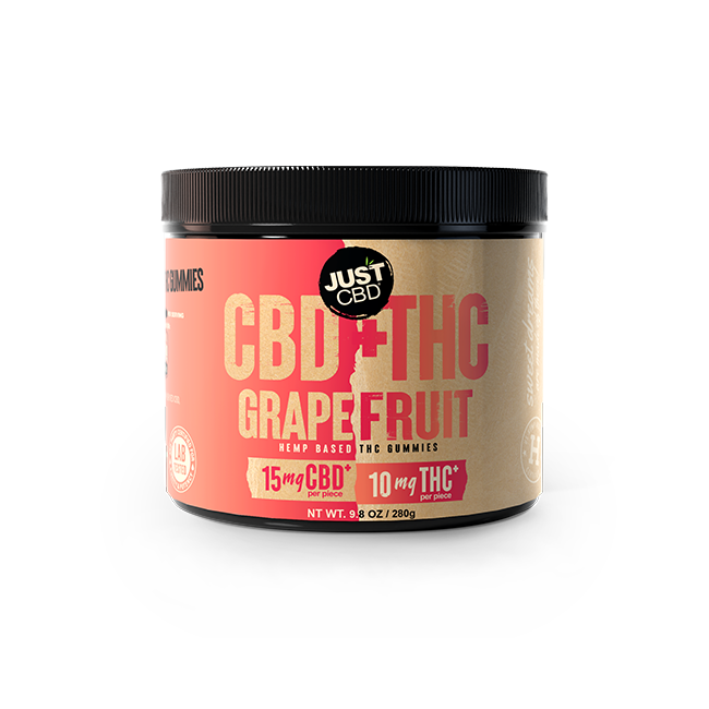 CBD+THC Grapefruit Gummies