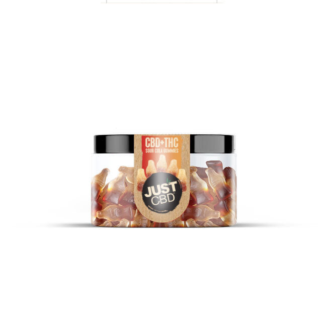 CBD + THC SOUR COLA BOTTLES-250MG-Jar