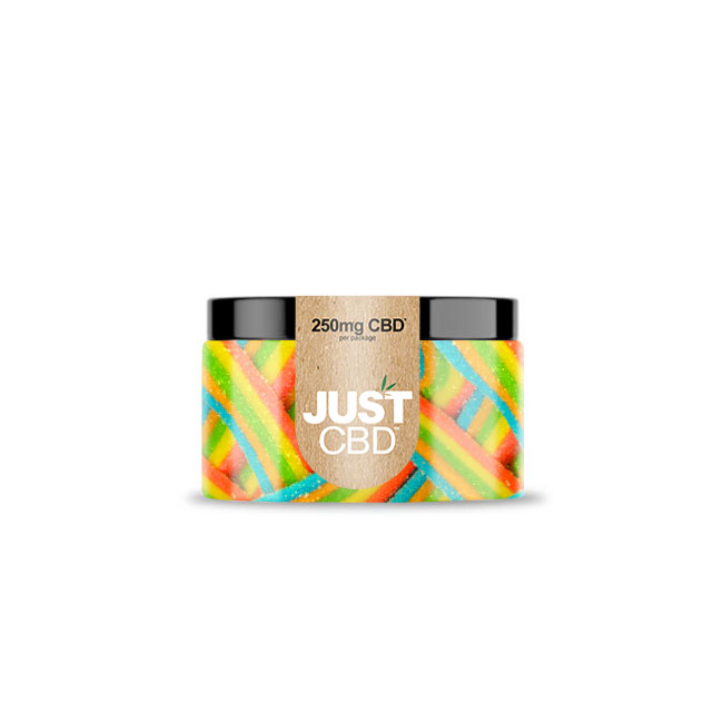 CBD Gummies 250mg Rainbow Ribbons