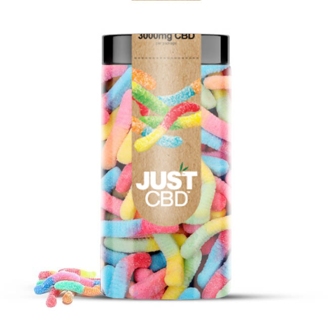 CBD Gummies 3000 mg Sour Worm