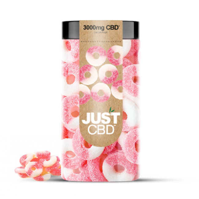 3000mg CBD gummies watermelon rings