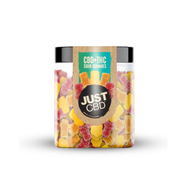 CBD + THC Sour Bear Gummies