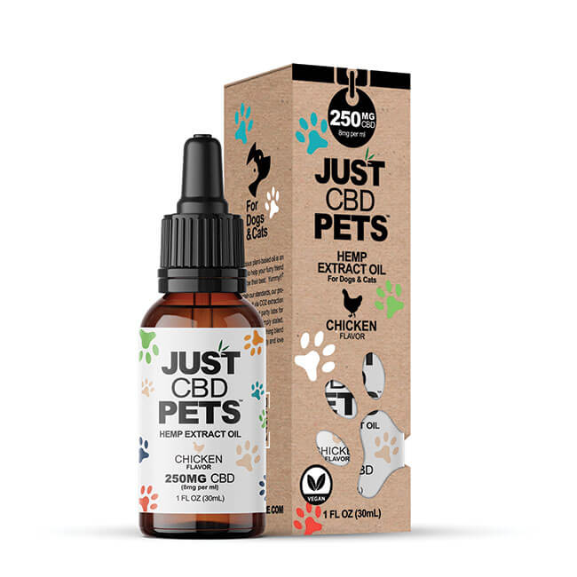 CBD Oil For Dogs – Chicken Flavored 250mg